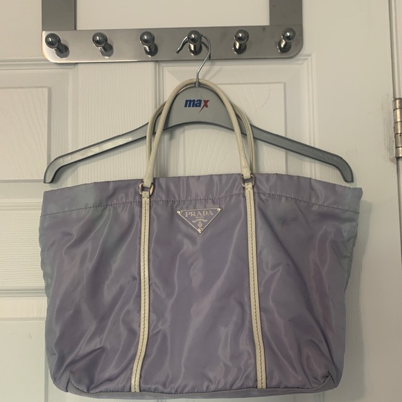 Prada vintage purple tote bag - Picture 1 of 4